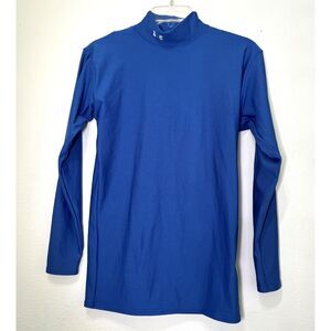 Under Armour Mens Cold Gear Compression Shirt Size Large Fitted Mock Neck Active